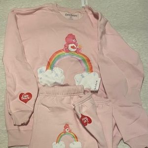 PacSun Care Bears Sweatshirt and Sweatpants
